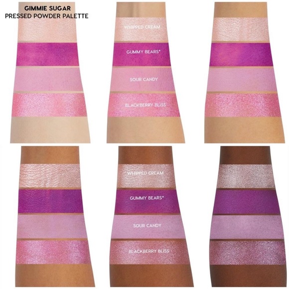 COLOURPOP GIMME SUGAR EYESHADOW QUAD PALETTE Boutique UNTOUCHED NWT ICE CREAM - Picture 2 of 7